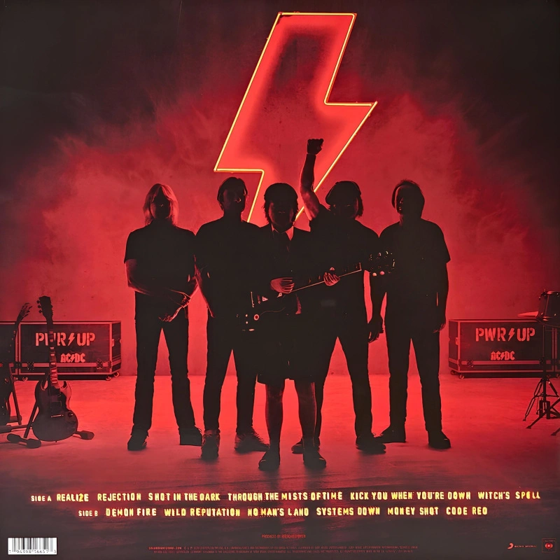 PWR/UP (Red Opaque Vinyl)