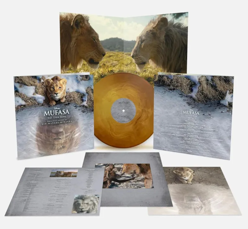 Mufasa: The Lion King (Yellow & Brown Galaxy Translusent Vinyl)