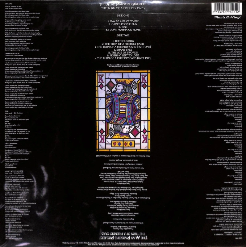 The Turn Of A Friendly Card