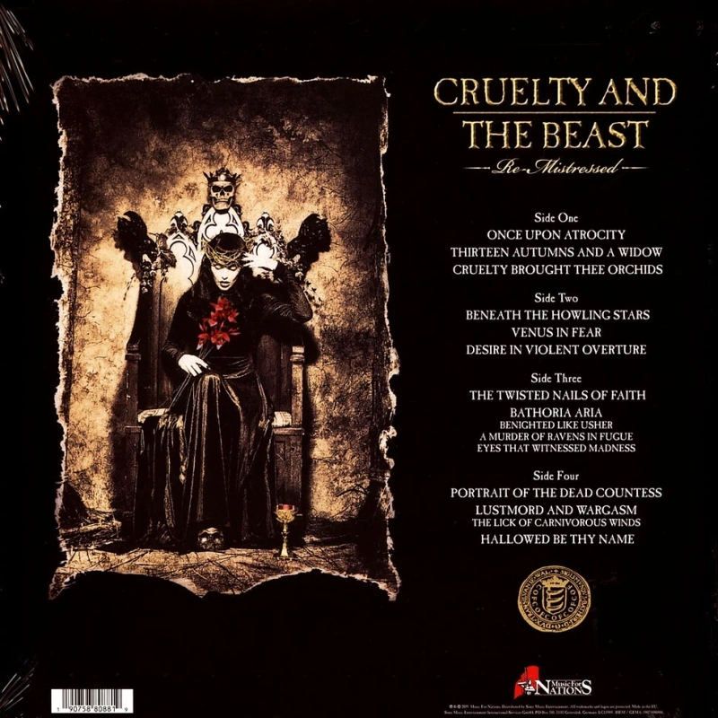 Cruelty And The Beast - Re-Mistressed (Red Translucent Vinyl)