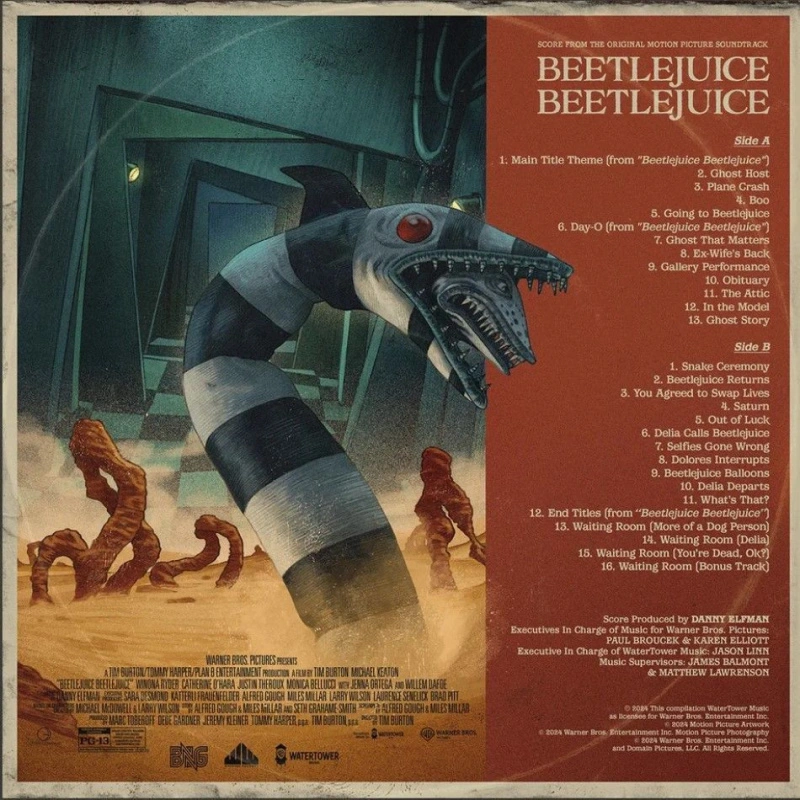 Beetlejuice Beetlejuice (Score From The Original Motion Picture Soundtrack) (Purple & Pink Hand Poured Vinyl)