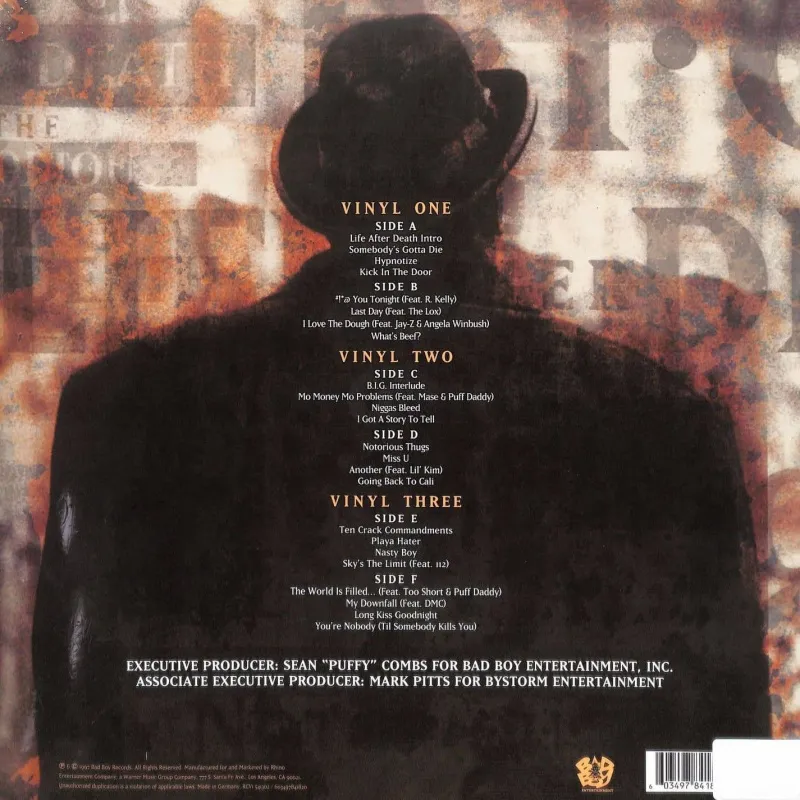 Life After Death (25th Anniversary Of The Final Studio Album From Biggie Smalls) (Silver Vinyl)