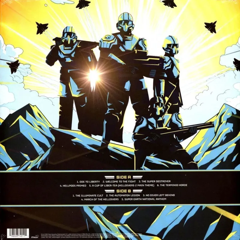 Helldivers 2 (Original Soundtrack) (Yellow Translucent Vinyl)