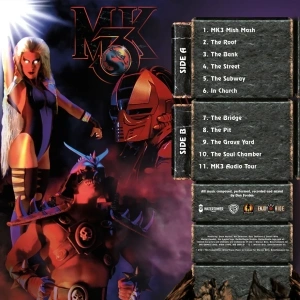 Ultimate Mortal Kombat 3 (Music From The Arcade Game Soundtrack) (Clear with Purple White Splatter Vinyl)