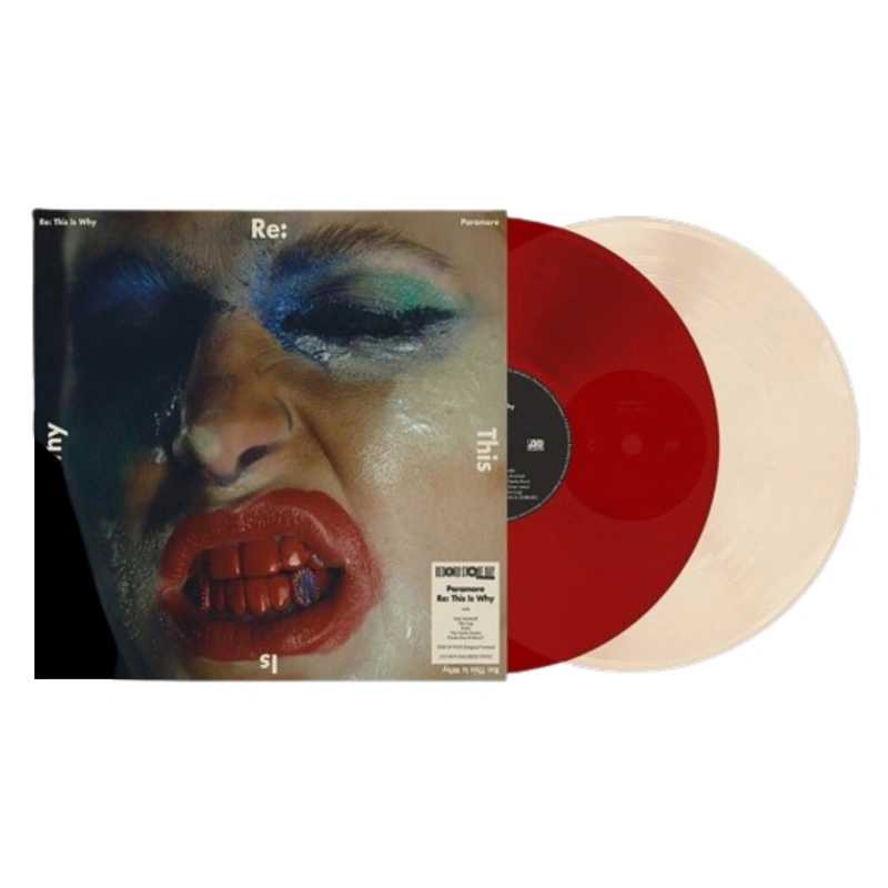 Re: This Is Why (Remix + Standard) (Ruby Red Transparent & Opaque White Vinyl)