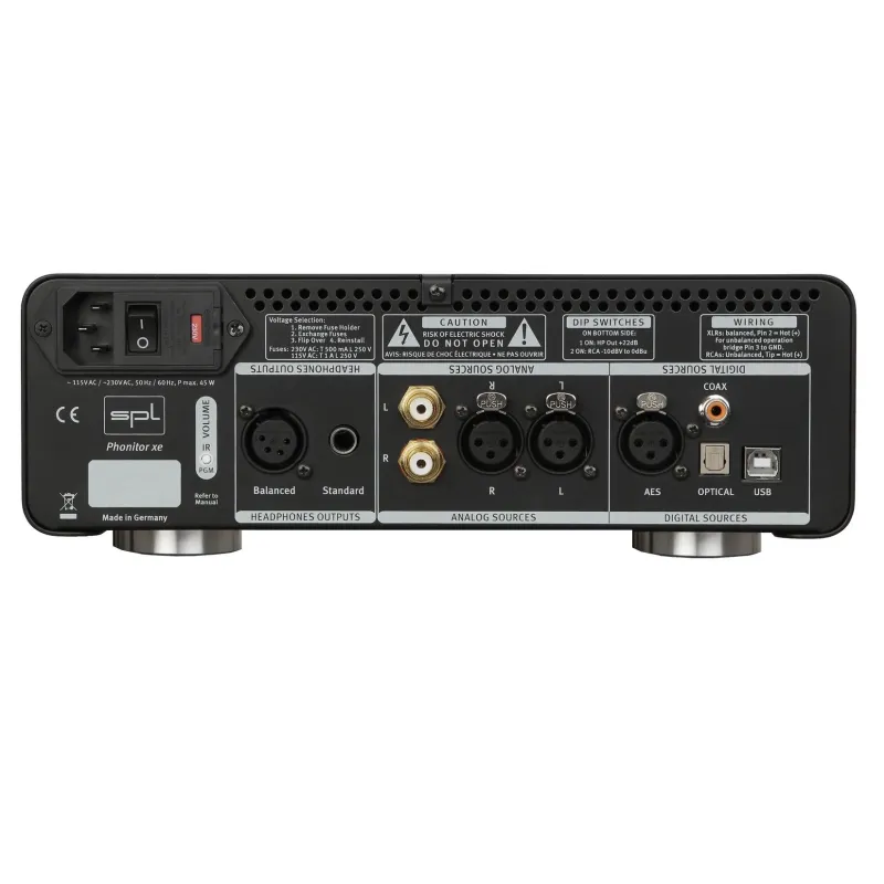 SPL Phonitor XE + DAC 768 Black