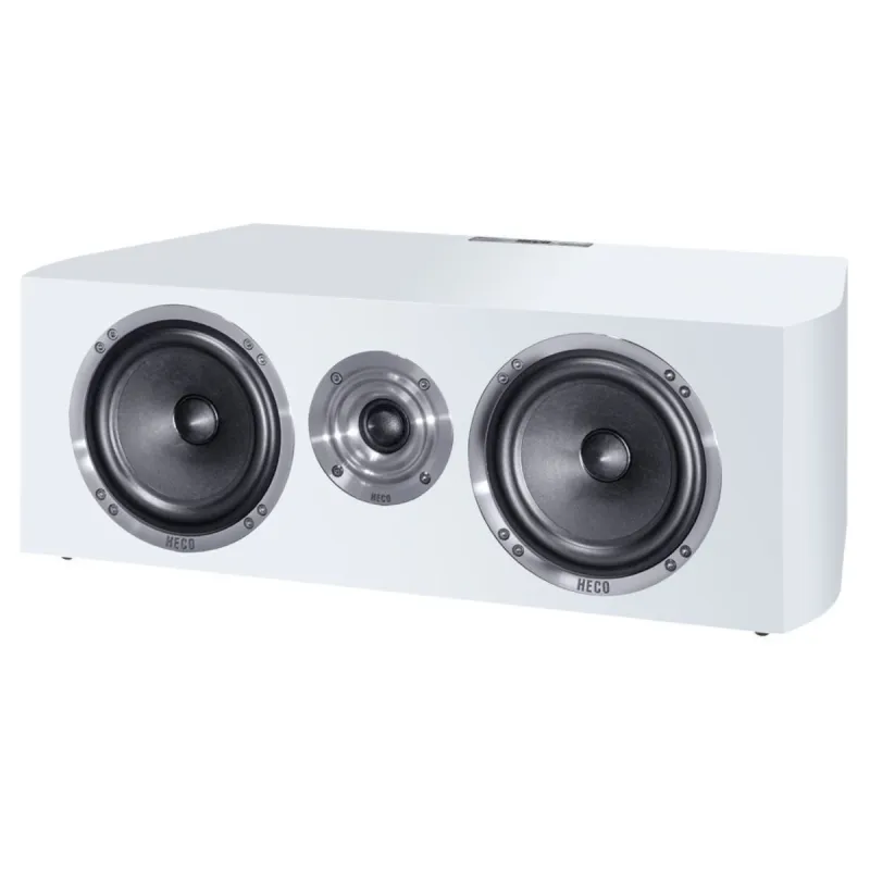 HECO Celan Revolution Center 4 White Satin