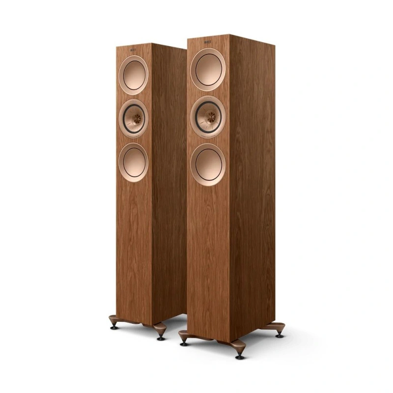 KEF R5 Meta Walnut