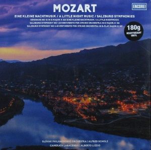 Slovak Philharmonic Orchestra, Alfred Scholz, Camerata Labacensis, Alberto Lizzio – Mozart: Eine Kleine Nachtmusik / A Little Night Music / Salzburg Symphonies