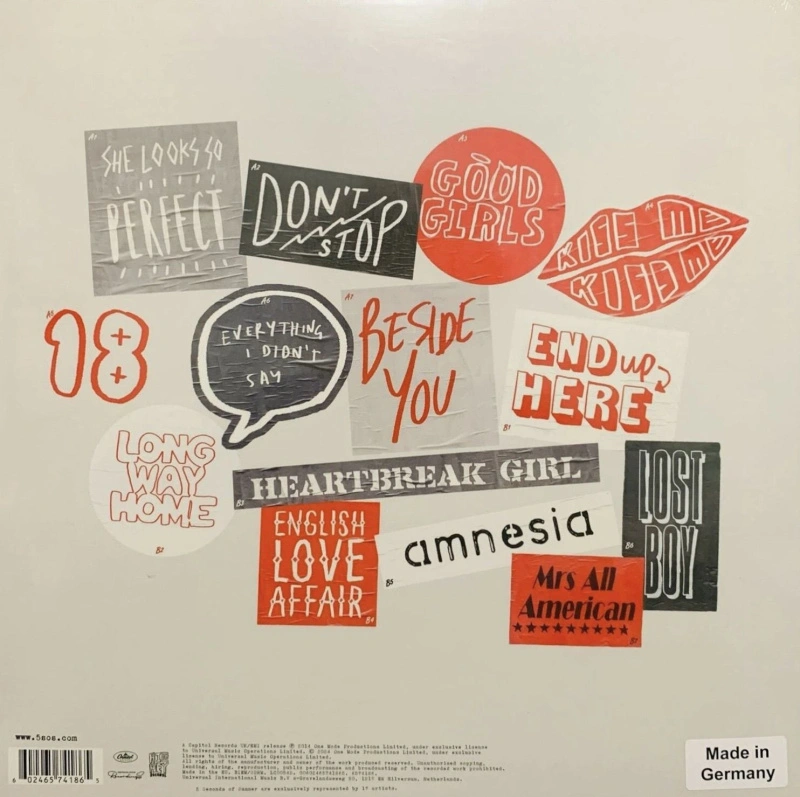 5 Seconds Of Summer (10th Anniversary Red Translucent Vinyl)