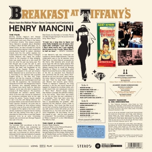 Henry Mancini Breakfast At Tiffany's (Picture)