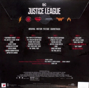 Justice League (Original Motion Picture Soundtrack) (Flaming Orange Red Marbled Vinyl)
