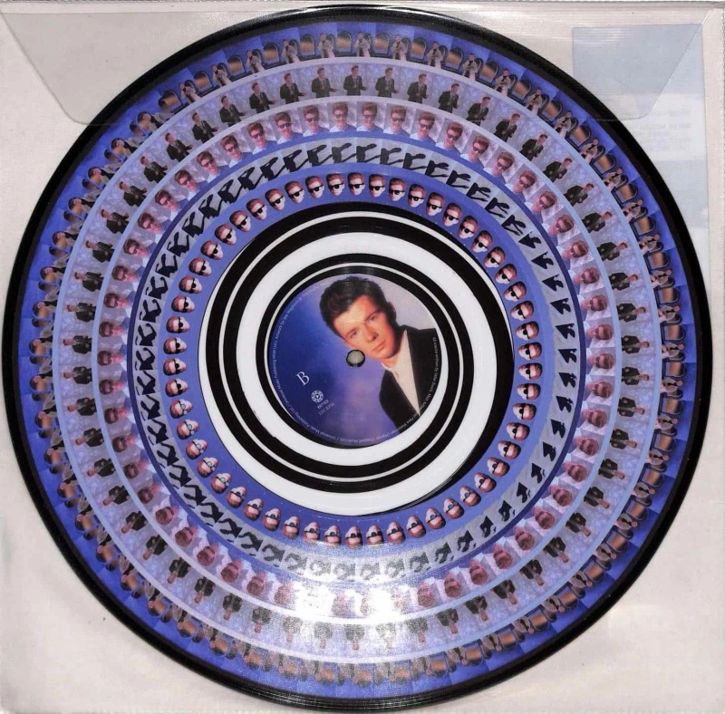 Never Gonna Give You Up (Zoetrope Picture Disc)