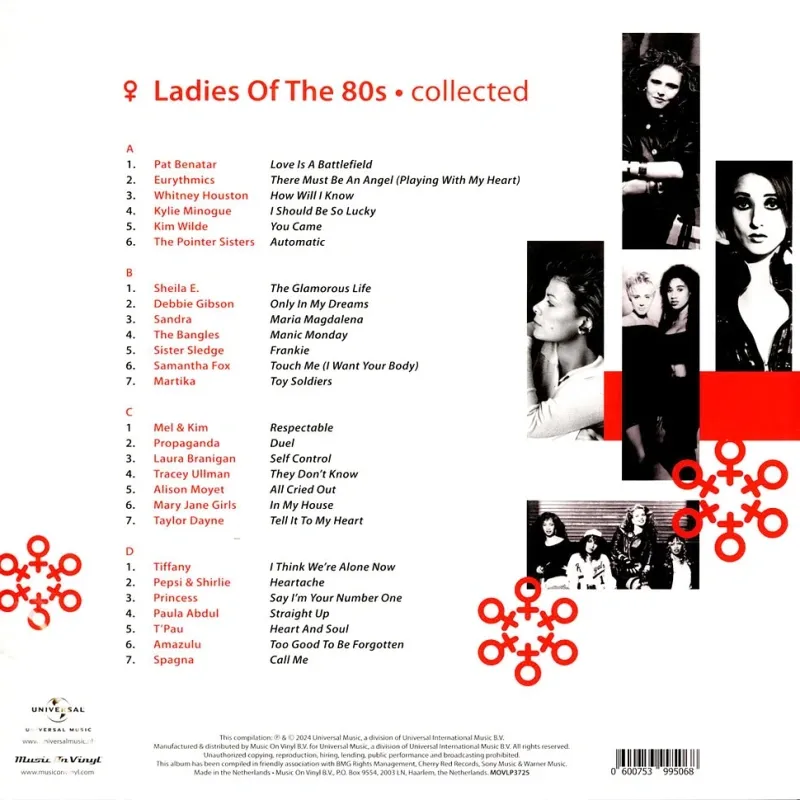 Ladies Of The 80s Collected (Red Vinyl)