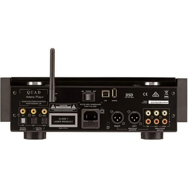 Quad Artera Play+ Aluminium Black