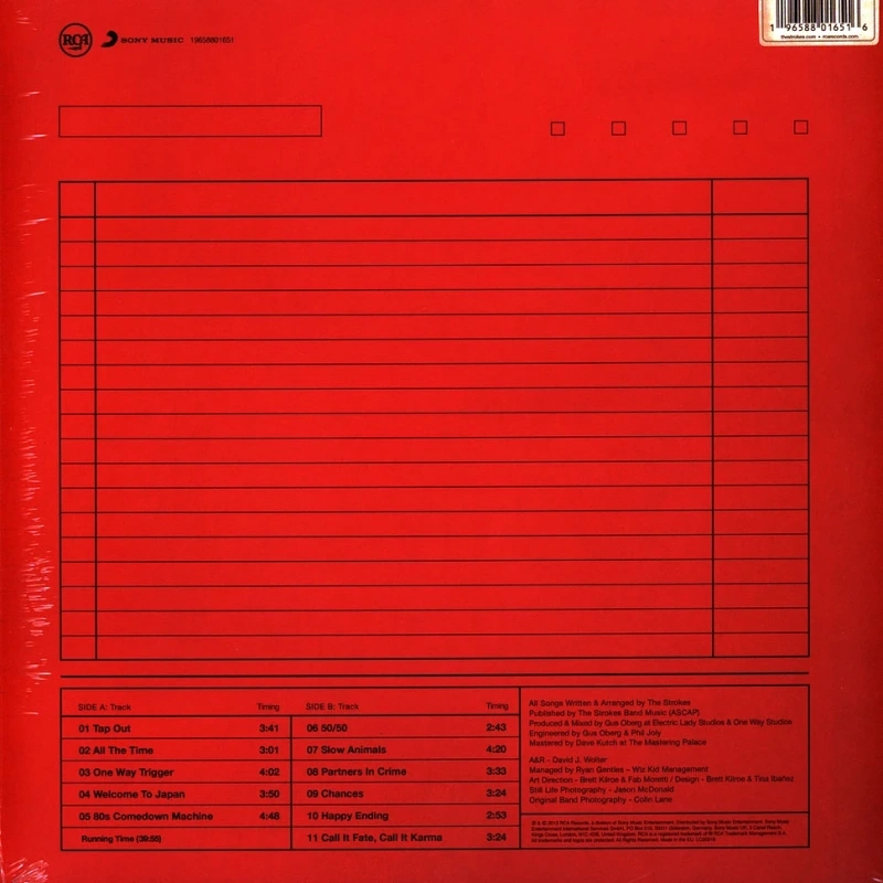 Comedown Machine (Yellow Opaque with Red Marble Vinyl) 