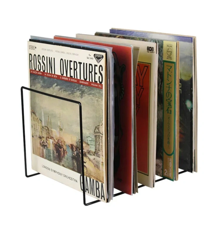 Подставка для пластинок металлическая (квадрат) под 50 пластинок AA-ACC-STDSQU