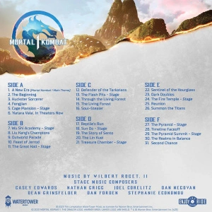 Mortal Kombat 1 (Original Video Game Soundtrack) (Fatalities Edition Clear with Red / Green / Purple Splatter Vinyl)