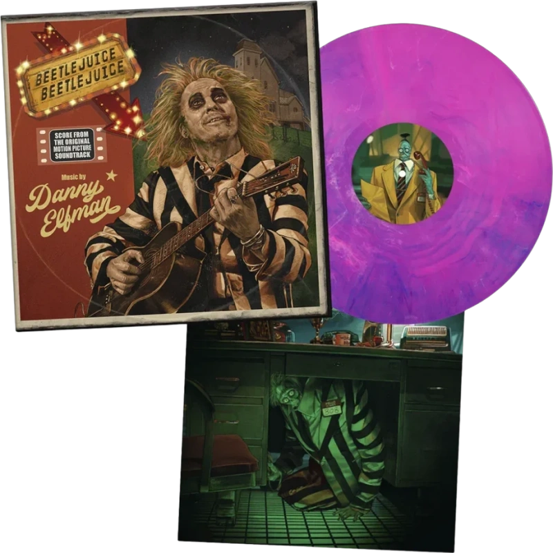 Beetlejuice Beetlejuice (Score From The Original Motion Picture Soundtrack) (Purple & Pink Hand Poured Vinyl)