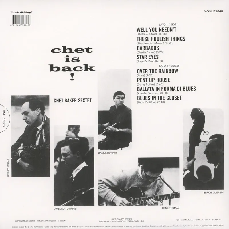 Chet Is Back! 
