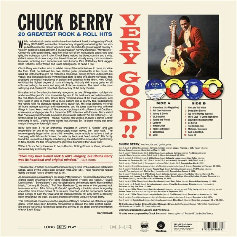 Very Good!! 20 Greatest Rock & Roll Hits