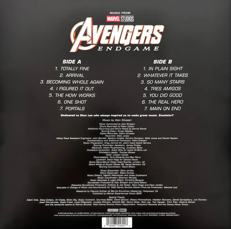 Alan Silvestri – Avengers: Endgame (5th Anniversary Special Edition Purple Vinyl)