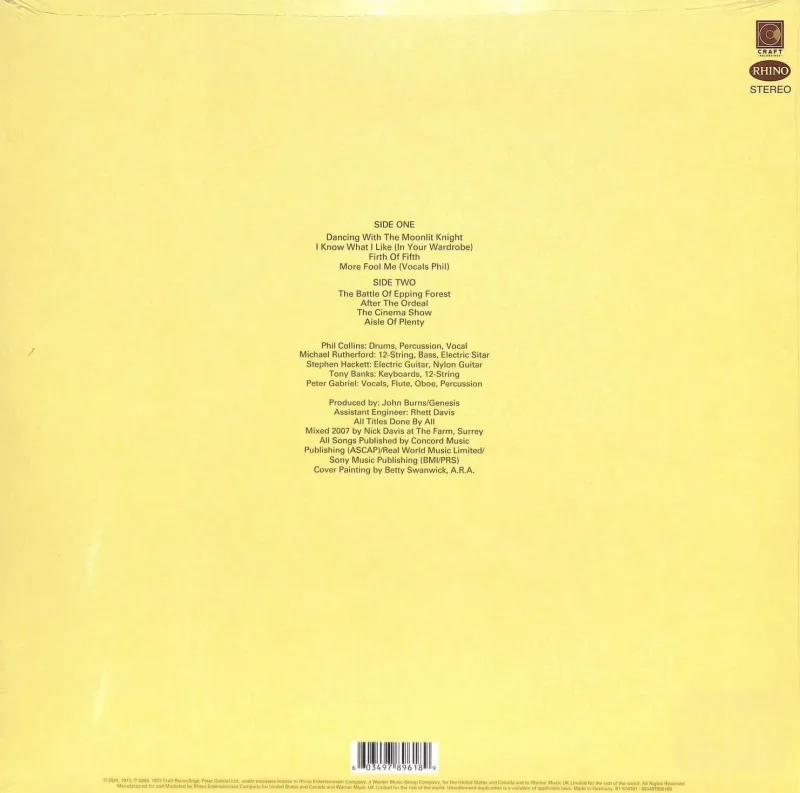 Selling England By The Pound