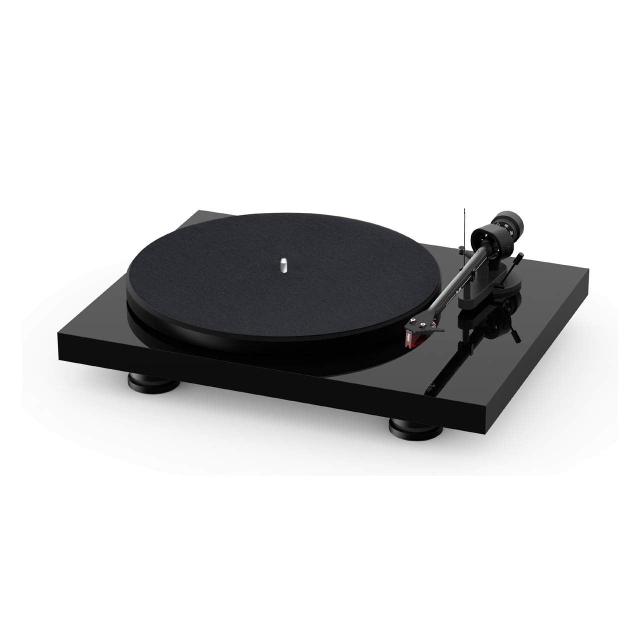 

Виниловые проигрыватели Pro-Ject, DEBUT CARBON EVO (2M Red) High Gloss Black