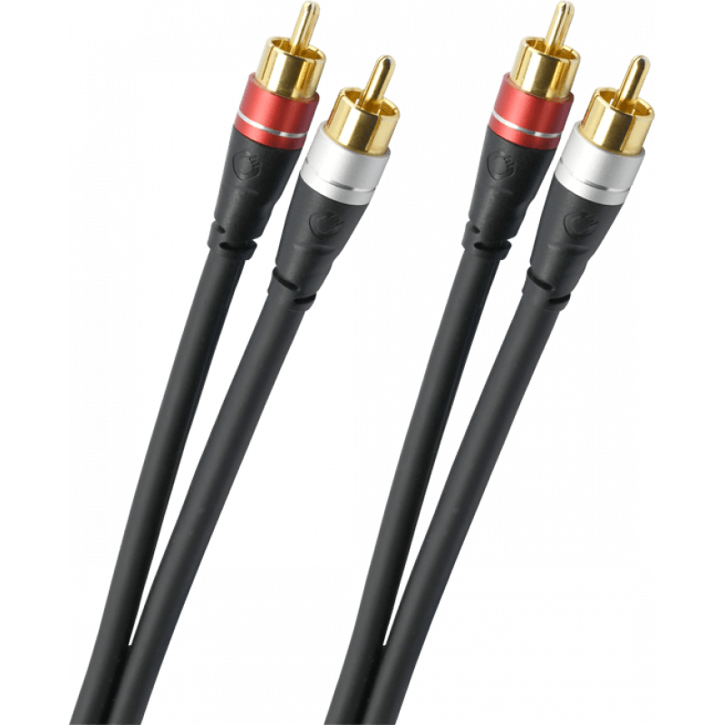 

Межблочные аналоговые кабели RCA OEHLBACH, Audio RCA 0.75m Black