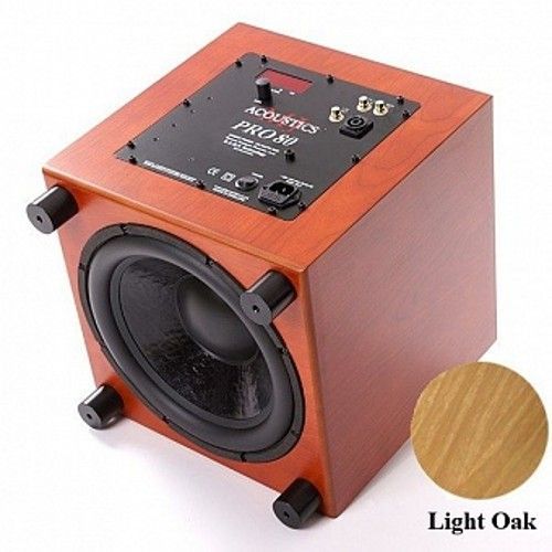 

Сабвуферы MJ Acoustics, Pro 80 Mk I Light Oak