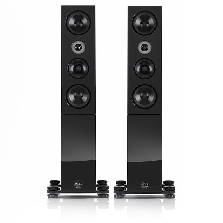 

Напольные колонки Audio Physic, MIDEX Glass black high gloss
