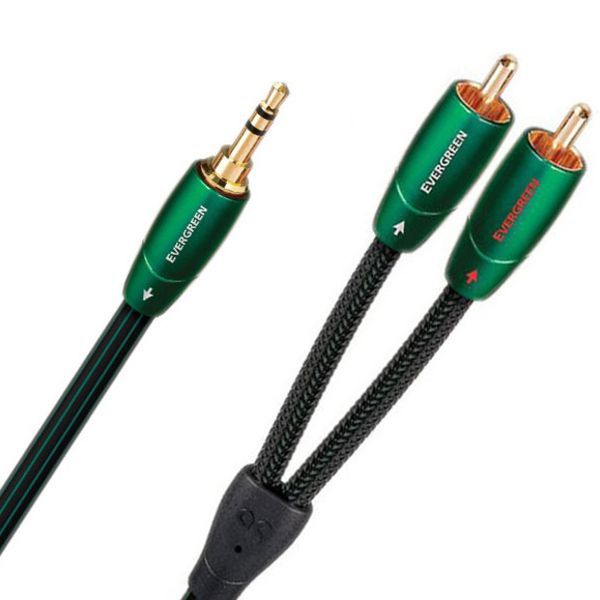 

Кабели miniJack-2RCA AudioQuest, Evergreen 3.5М-2RCA 1.0 м