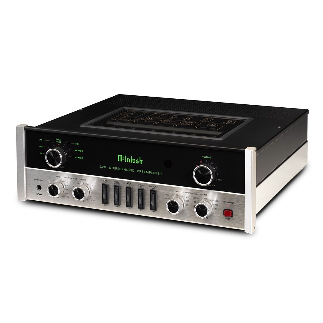 

Ламповые предварительные усилители MC Intosh, McIntosh C22MkV