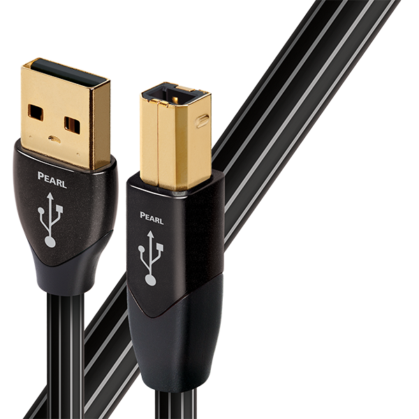 

USB кабели AudioQuest, Pearl USB-A - USB-B 0.75 м