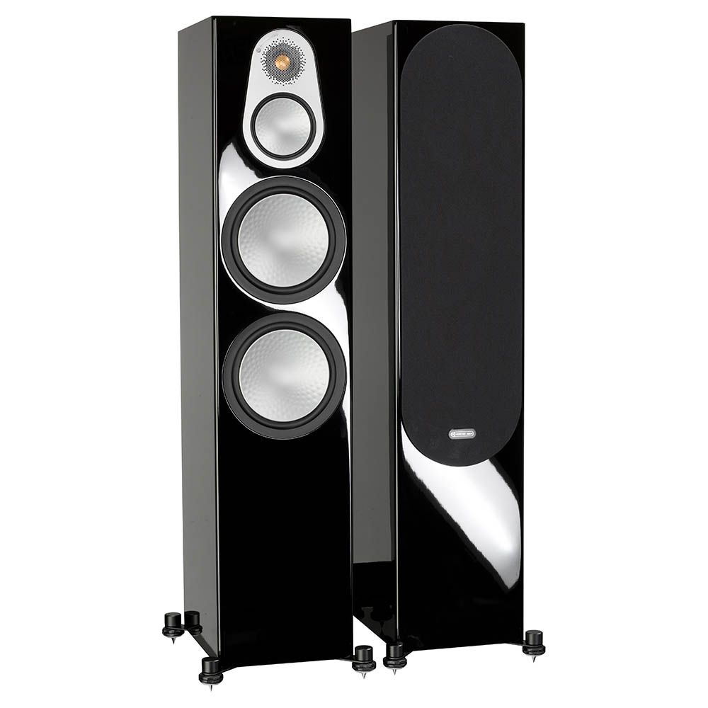 

Напольные колонки Monitor Audio, Silver series 500 Black Gloss