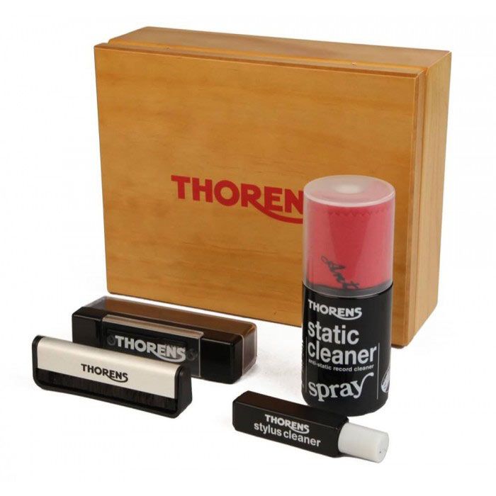 

Средства для ухода и хранения Thorens, Cleaning set in wooden box Чистящий набор