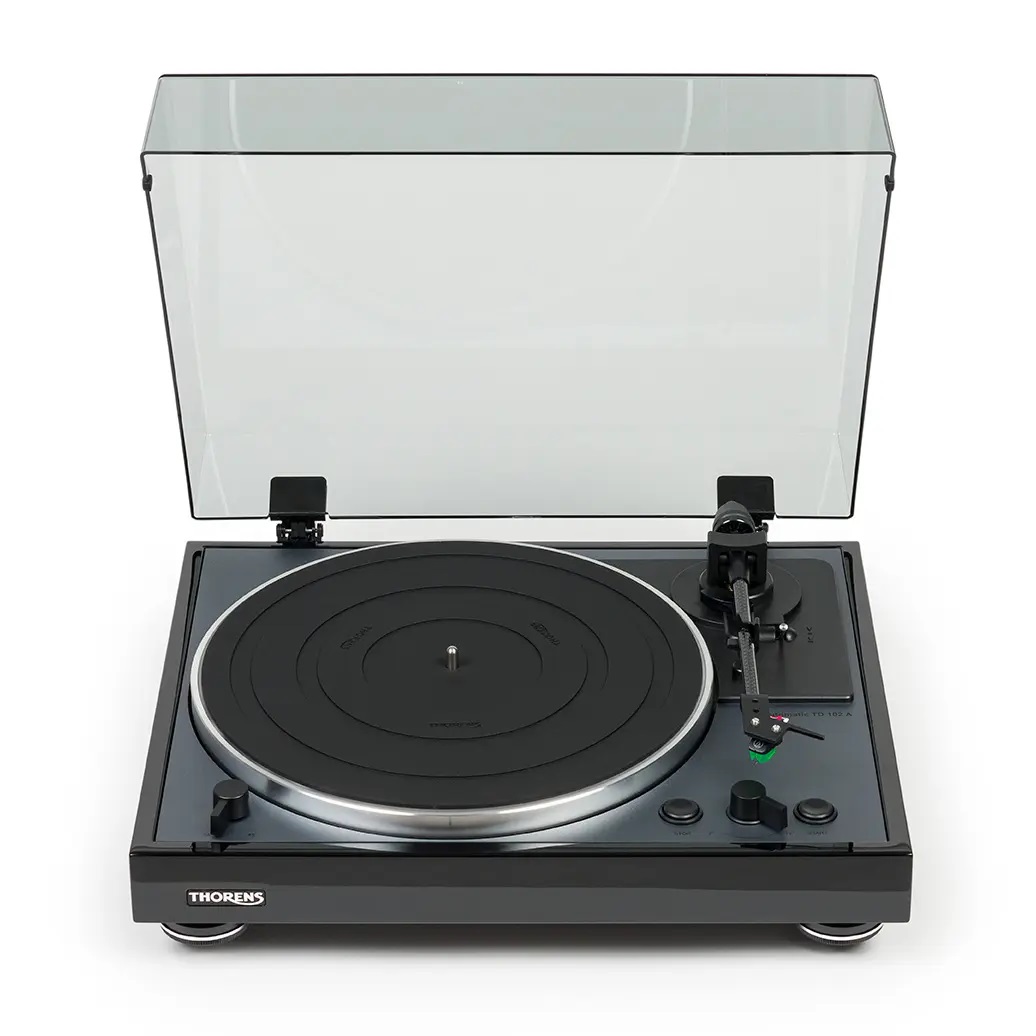 

Виниловые проигрыватели Thorens, TD-102A Piano Black
