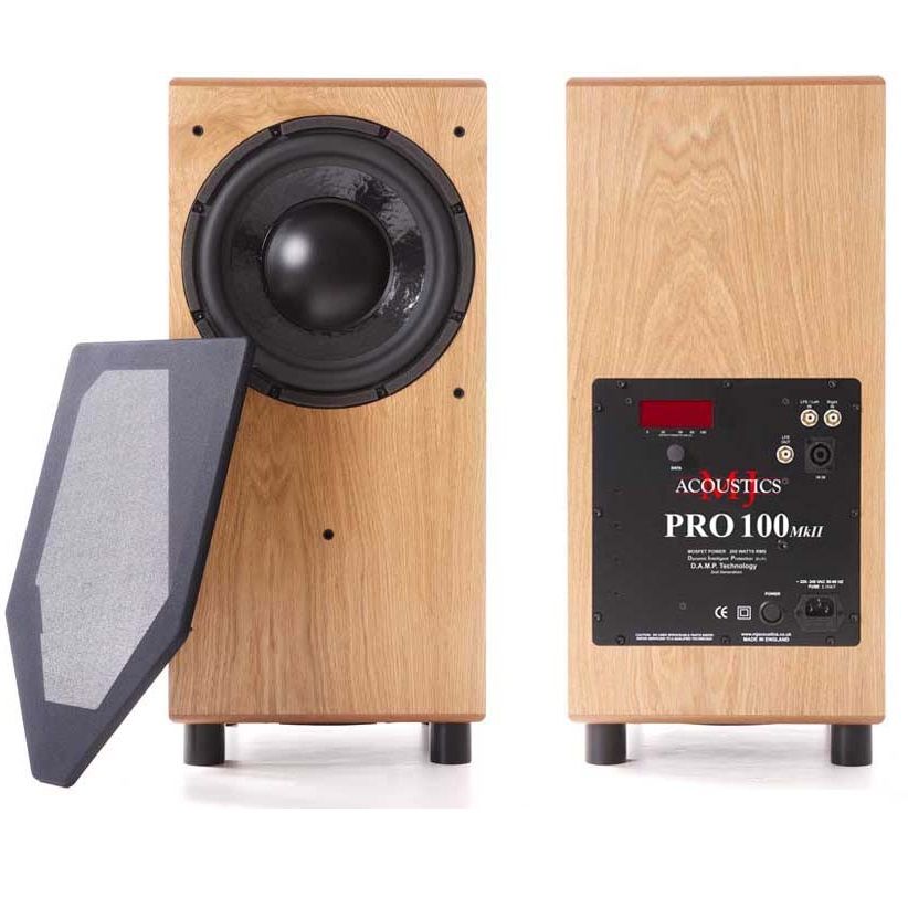 

Сабвуферы MJ Acoustics, Pro 100 Mk II Light Oak