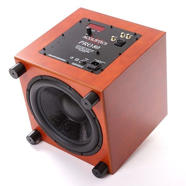 

Сабвуферы MJ Acoustics, Pro 80 Mk I Cherry