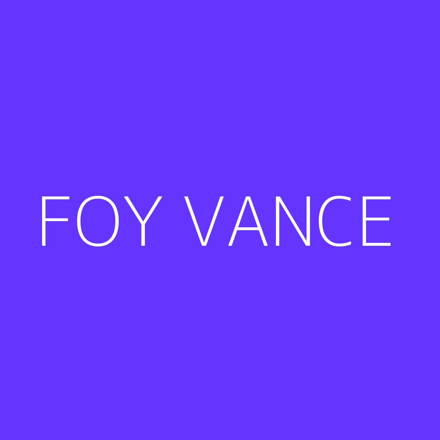 Foy Vance