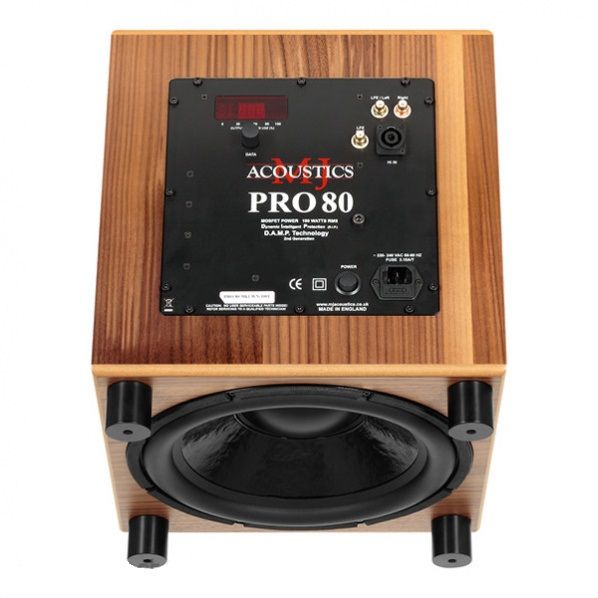 

Сабвуферы MJ Acoustics, Pro 80 Mk I Walnut