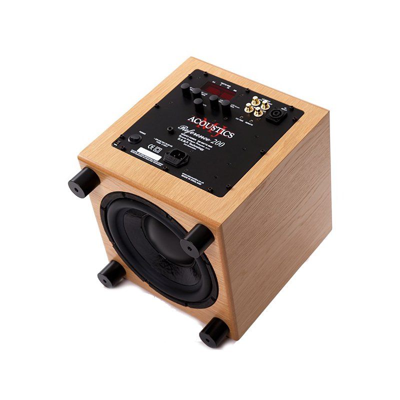 

Сабвуферы MJ Acoustics, Ref 200 SR Walnut