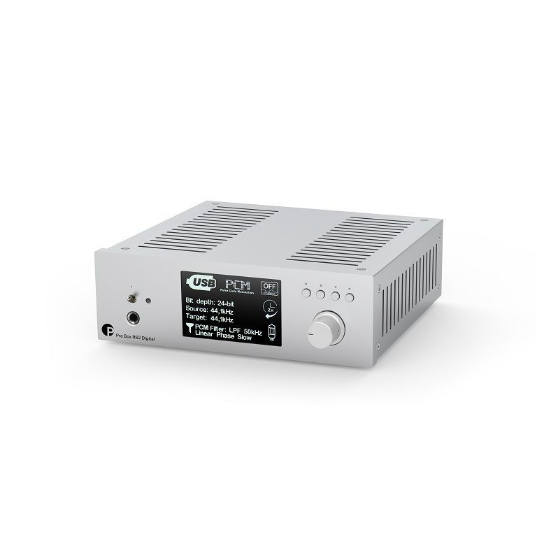 

Предварительные усилители Pro-Ject, Pre Box RS2 Digital Silver