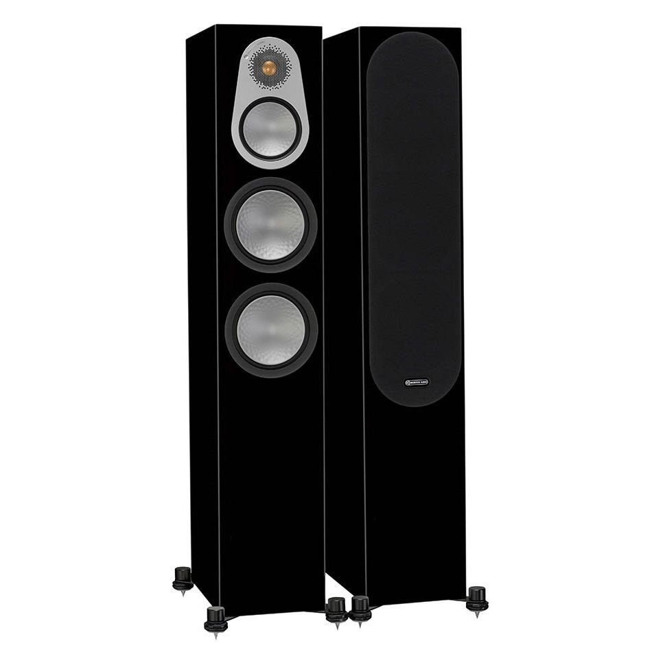 

Напольные колонки Monitor Audio, Silver series 300 Black Gloss