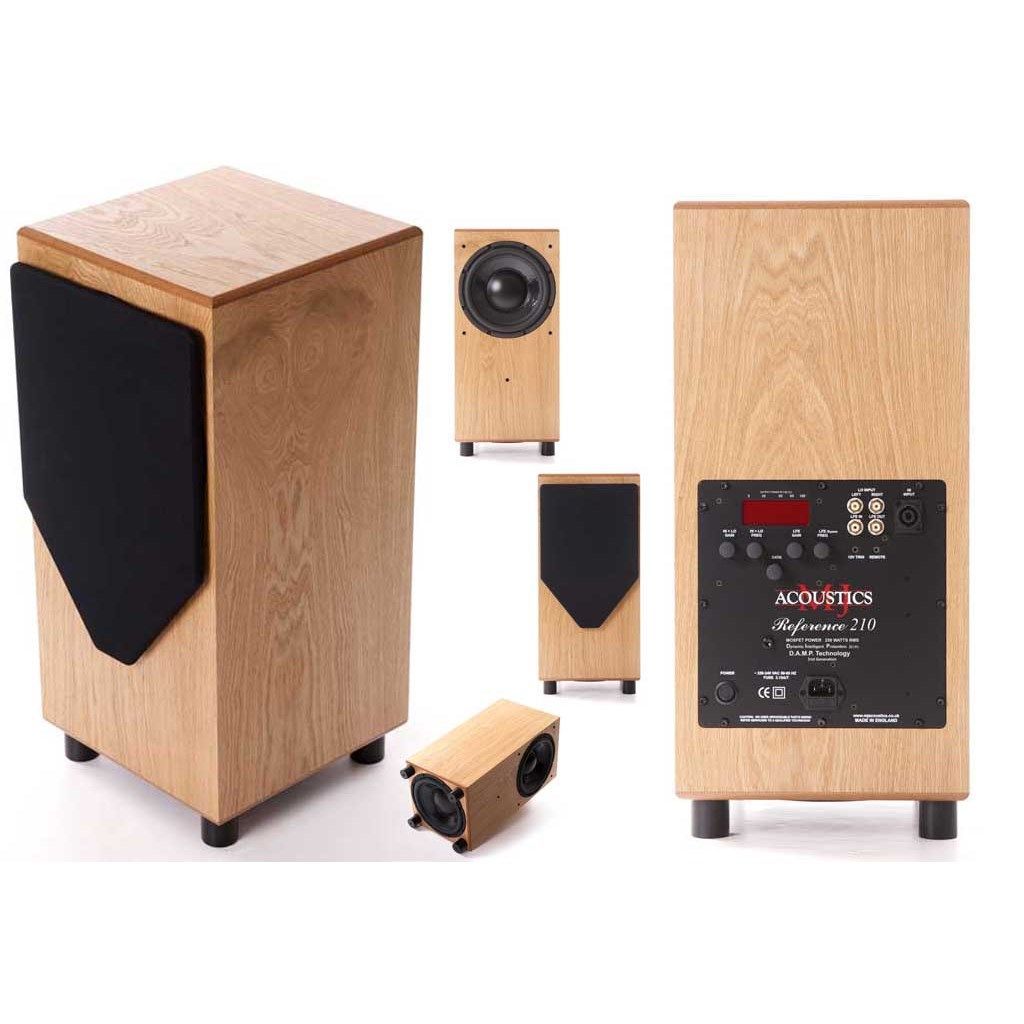 

Сабвуферы MJ Acoustics, Ref 210 SR Walnut