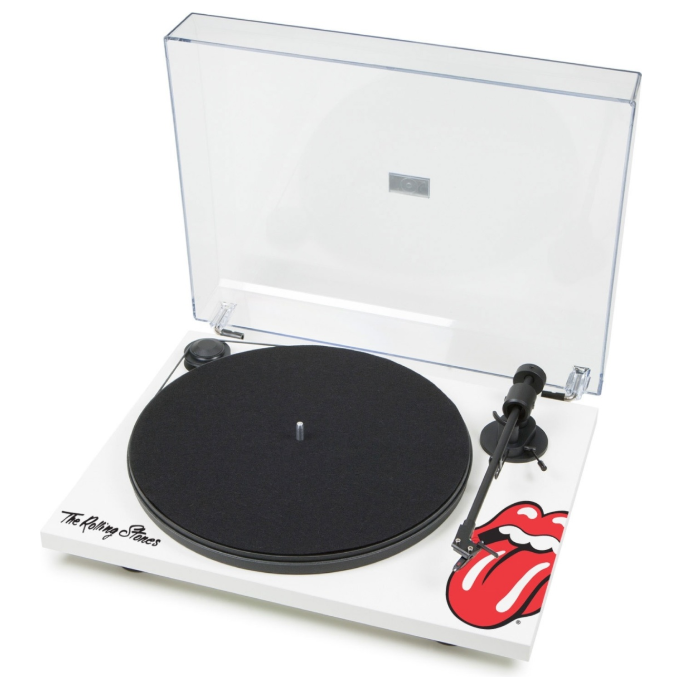Pro-Ject Debut III The Rolling Stones White OM10 Pro-Ject Debut III The Rolling Stones White OM10