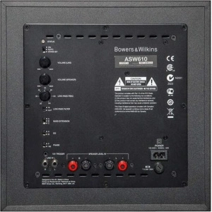 Bowers & Wilkins ASW608 Matte Black