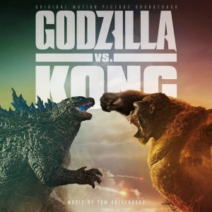 Godzilla Vs. Kong (Original Motion Picture Soundtrack) (Deluxe Blue & Pink Swirl / Orange & Black Smoke Vinyl)