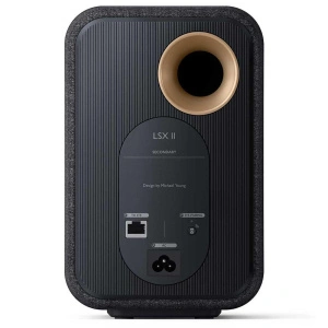 KEF LSX II Carbon Black