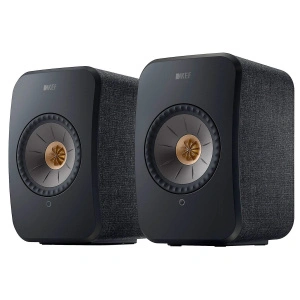 KEF LSX II Carbon Black